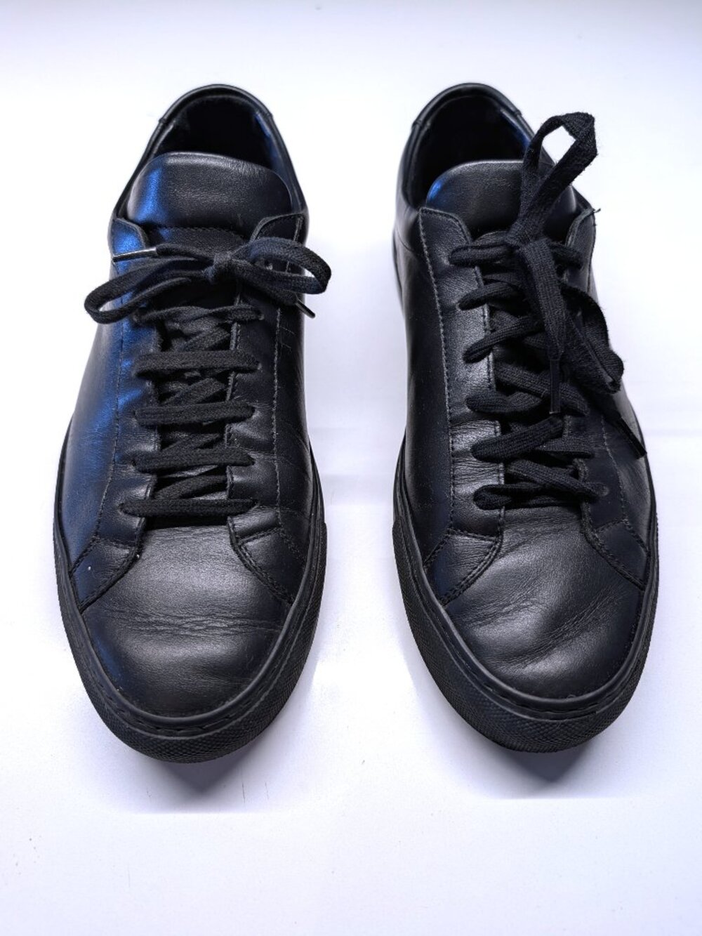 Authentic Common Projects Achilles Low Black Size 43 (US 10)
